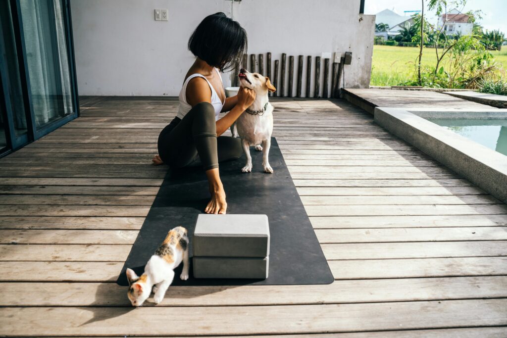 The Cat Mom Workout Plan: Get Fit While Playing with Your Feline