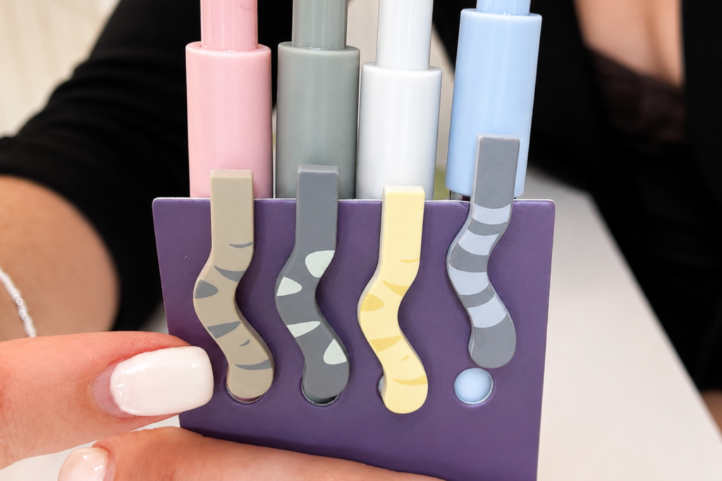 The pastel set of UIXJODO cat pens